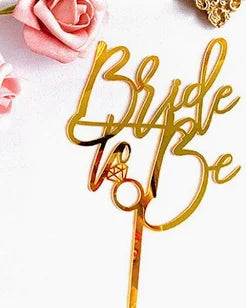 Bride To Be Cake Topper